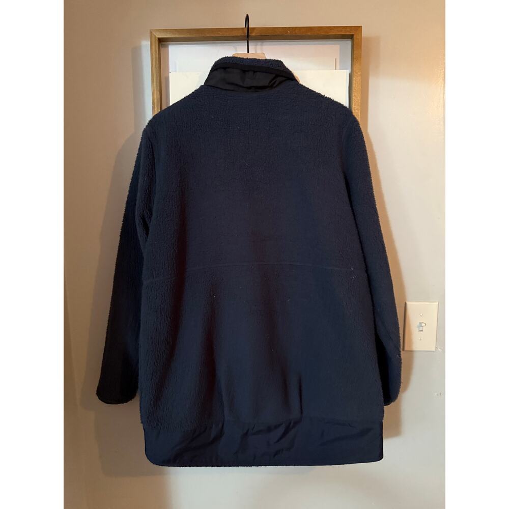 The North Face Dunraven Campshire Fleece Parka navy size large - Picture 7 of 11